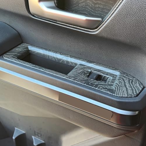 ABS Door Handle Inner Bowl Cover & Window Lift Panel for Toyota Tacoma 2024 2025 2026 Interior Accessories Center Console Decor Trim Frame