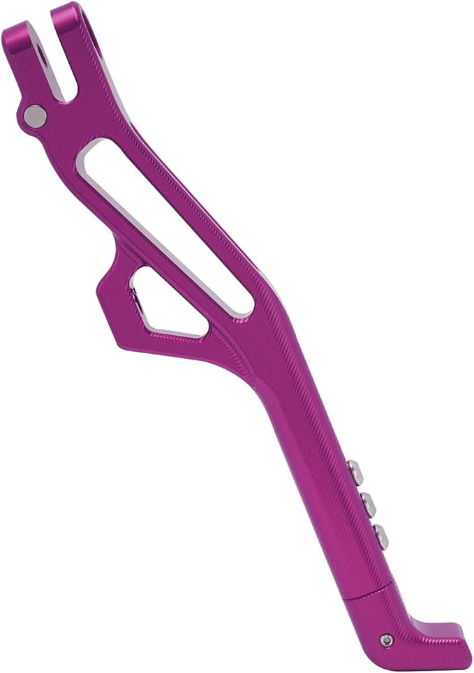 JFG RACING Sur Ron Kickstand,Motorcycle Kick Stand Side Aluminum Alloy CNC Adjustable for Surron Light Bee S/X Segway X160/X260 Talaria Sting Purple