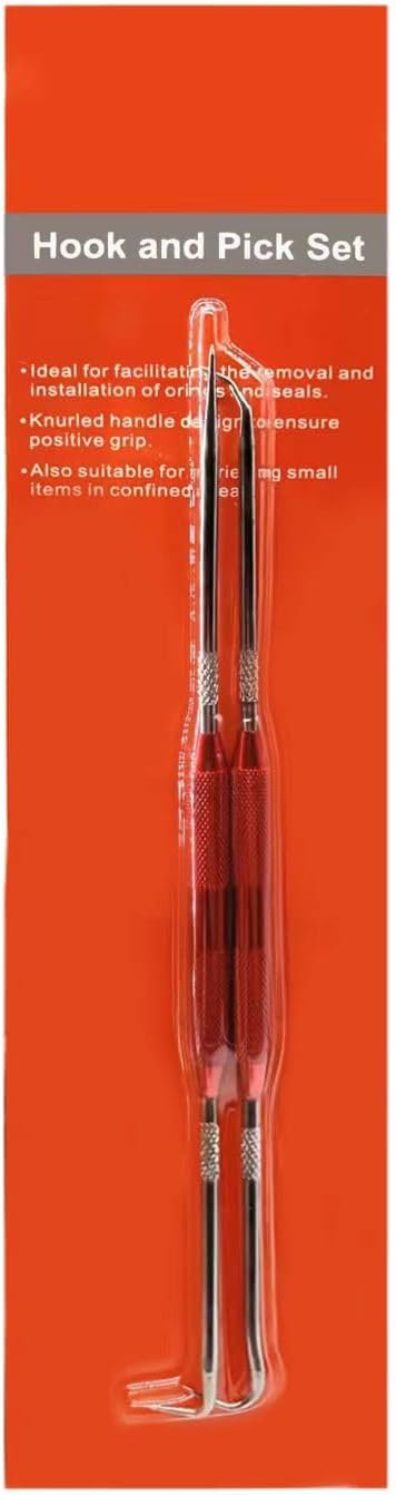Hook and Pick Set Puller Remover，Pick Tool Set for Car Auto Oil Seal/O-Ring Seal Gasket