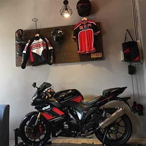 ILM Helmet Holder Rack Hook Helmts Stand Wall Mount Jacket Hanger Motorcycle Accessories