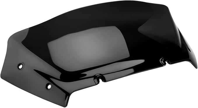 9" Windshield, Windscreen Air Deflector Compatible for Harley CVO Road Glide FLTRXSE 2023-Later, CVO Road Glide ST FLTRXSTSE 2024-Later, Road Glide FLTRX 2024-Later(Black)