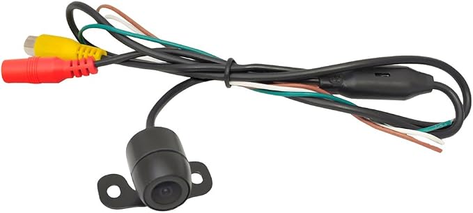 Pyle Backup Car Camera Rearview Monitor System - Parking and Reverse Assist w/Waterproof and Night Vision Abilities, 3.5" Monitor Display Screen, Wide Angle Lens and Distance Scale Lines - (PLCM31)