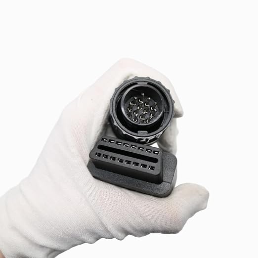 9993832 14 Pin Scanner Connect Cable Compatible with Volvo VOCOM 88890300 VOCOMII 88894000 Truck Diagnostic Adapter Tool Excavator