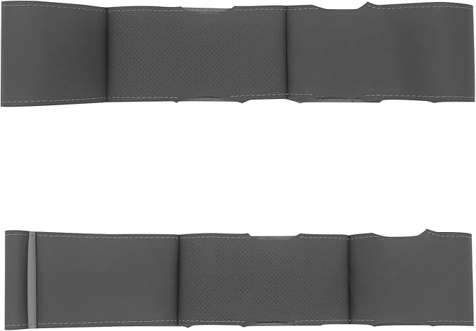 MEWANT Steering Wheel Cover for Chevy Silverado 1500/2500/3500 2003-2006 / Silverado 1500 2500HD 3500 Classic 2007 / Trailblazer 2002-2009 Hand-Stitched Steering Wheel Wrap