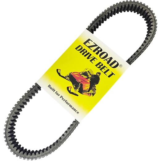 EZROAD Drive Belt 3211098 Compatible with Polaris 2006-2025 Snowmobile 600 650 700 800 900 Dragon Switchback Rush Retro PRO RMK Assault Shift 155 144 Khaos Fusion 3211111 3211115
