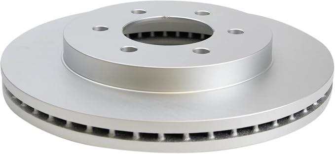 TRQ Front Brake Rotor Set G Coated Vented Compatible with 2004-2008 Ford F-150 2006-2008 Lincoln Mark LT