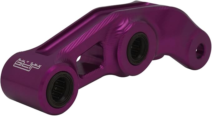JFG RACING Sur Ron Suspension Linkage + Triangle Link Kit Set Motorcycle Rear Shock Suspension Link Kit Compatible To Sur Ron X X160 X260 Electric Dirt Bike DEEPSKY PURPLE