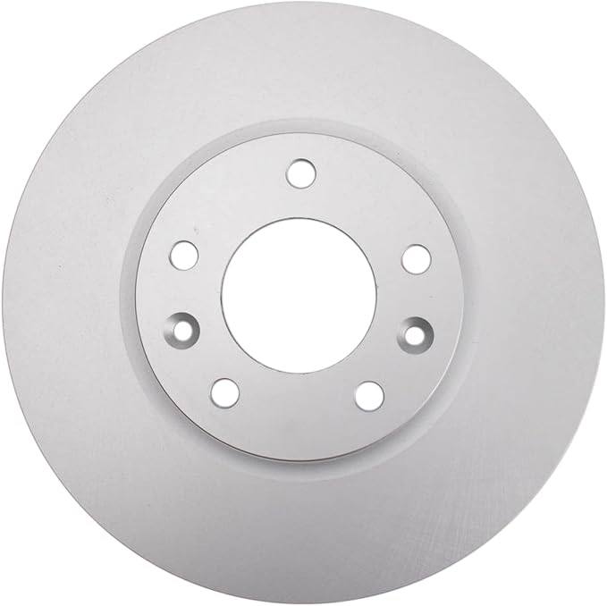 TRQ Front Brake Rotor Set G Coated Vented Compatible with 2006-2012 Ford Fusion 2007-2012 Lincoln MKZ 2006 Lincoln Zephyr 2006-2013 Mazda 6 2006-2011 Mercury Milan