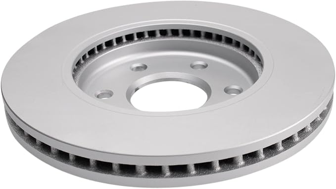 TRQ Front Brake Rotor Set G Coated Vented Compatible with 2005-2019 Nissan Frontier 2009-2012 Suzuki Equator