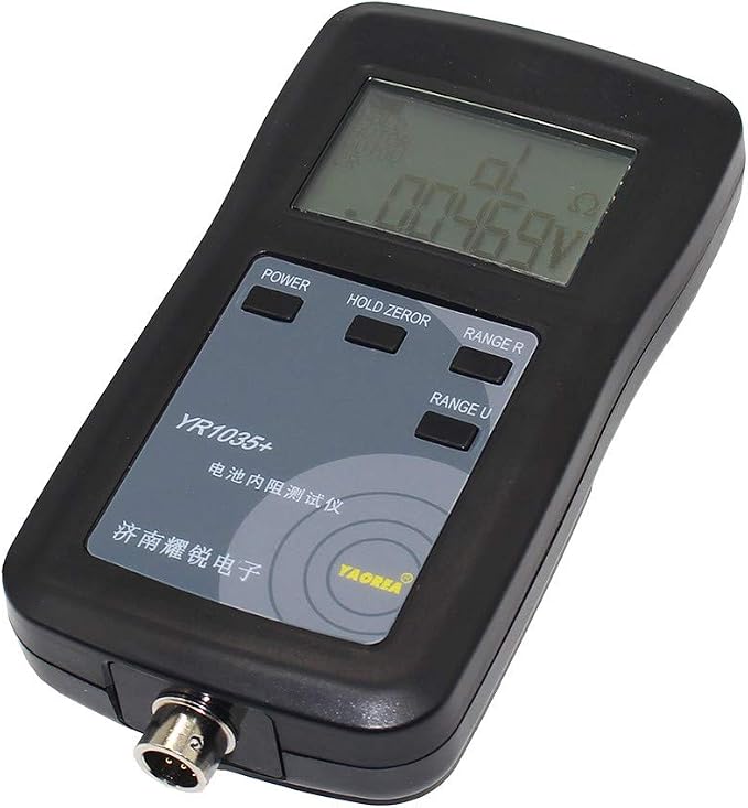 4 Line YR1035 Battery Internal Resistance Test Meter High Precision Battery Voltage Tester Digital Battery Analyzer (Set G)
