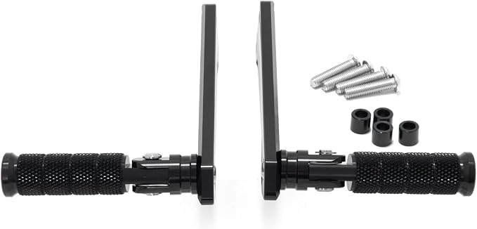 TOFR Rear Footrest Pedal Bracket for Talaria Sting/Talaria Sting MX3 / Talaria Sting R MX4 / Talaria Sting MX5 Pro/Komodo Electric Dirt Bike Footpegs