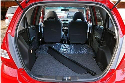 Cargo Cover for 2007 2008 Honda Fit Jazz Trunk Shielding Shade Black by Kaungka