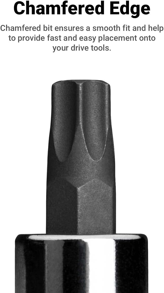 Capri Tools 30500-15TBL Long Star Bit Socket Set, Advanced Series, 15-Piece