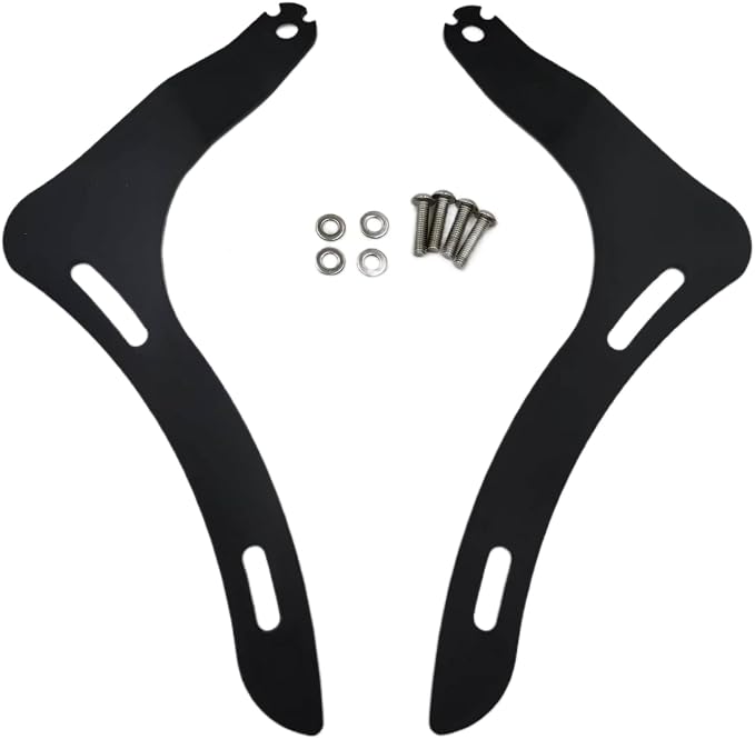 Adjustable Driver/Passenger Seat Backrest Component:Fixed Mounts For Honda Rabel 1100 Cm 1100 (Rabel 1100 Matt Black)