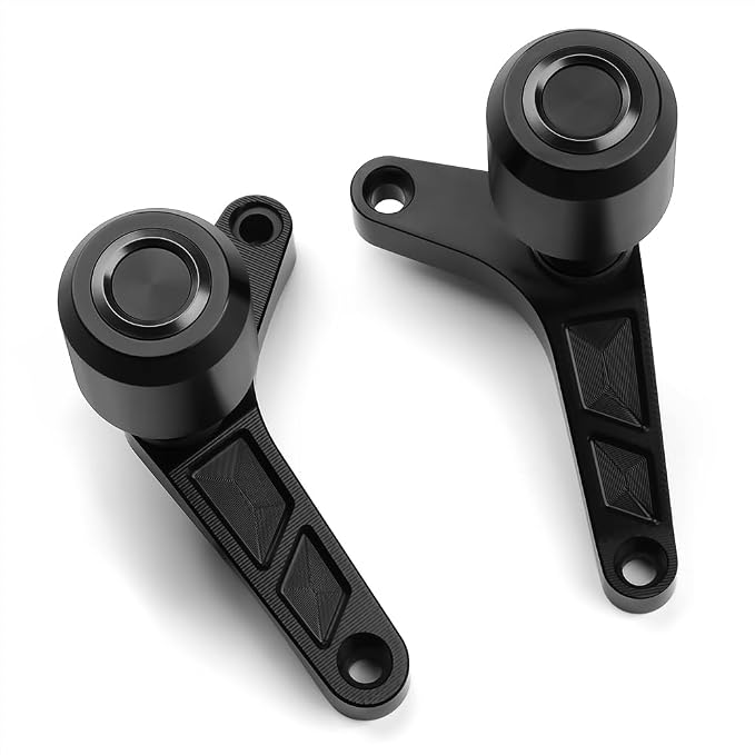 Modeer Motorcycle Frame Sliders Compatible with NINJA 1100SX Ninja 1100 SX 2025 Falling Protector Crash pads ninja1100sx ninja 1100 sx Accessories (black)