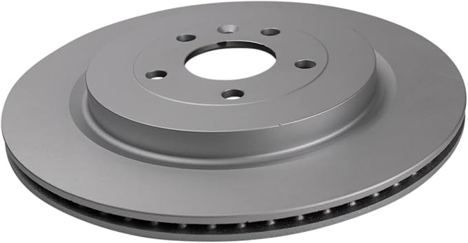 TRQ Rear Brake Rotor Set Compatible with 2013-2019 Ford 2012-2019 Lincoln
