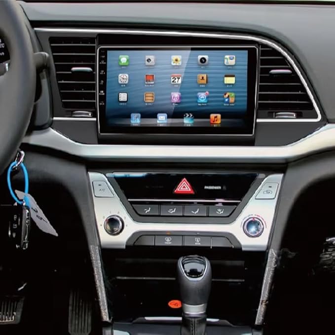 9Inch 2Din Installation Dash Kit Fits for Hyundai Elantra 2016-2019 Aftermarket Android Car Radio Stereo Mounting Fascia Panel