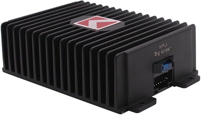 4-Channel Car Amplifier 80Wx4 Audio Power Booster with Pure Copper Transformer Enhanced Sound Quality Audio Amplifier Digital Power for Car Systems