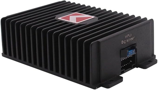 4-Channel Car Amplifier 80Wx4 Audio Power Booster with Pure Copper Transformer Enhanced Sound Quality Audio Amplifier Digital Power for Car Systems