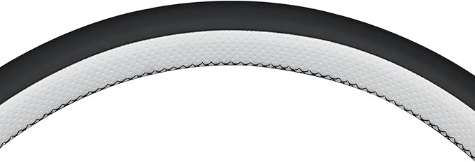 MEWANT Hand Sewn 3D Style Steering Wheel Cover Wrap for Volvo VNL VNR FM FH 2017-2025 Steering Wheel Accessories for Volvo FM