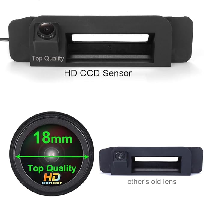 12890 * 720 Pixels Car Backup Camera Replacement for Mercedes Benz S213 C207 SLC43 SLC180 SLC200 SLC300 R172 C43 C63 E43 E53 SLK55 SLK200 SLK250 SLK350 AMG S63 S450 S560 Golf VI 6 Variant AJ5