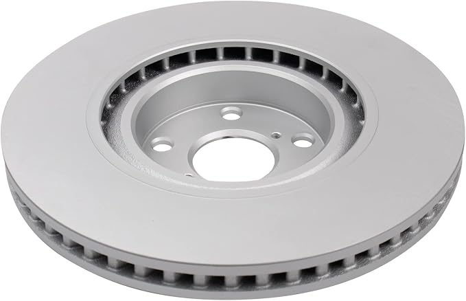 TRQ Front Brake Rotor Set G Coated Vented Compatible with 2011-2020 Lexus GS350 GS450h GS460 IS200t IS300 IS350 RC200t RC300 RC350 GS300