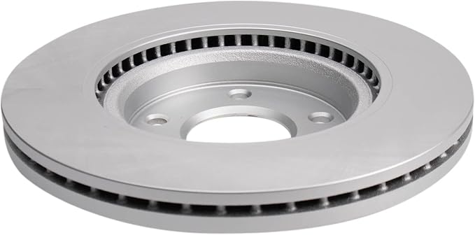 TRQ Front Brake Rotor Set G Coated Vented Compatible with 2011-2017 Nissan Juke 2017-2019 Nissan Sentra