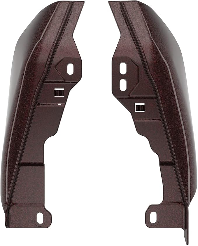 Advanblack 2024 RG Mid Frame Air Deflectors Compatible for Harley Touring Street Glide, Road King, Electra Glide, 2009-2025(Merlot Sunglo)