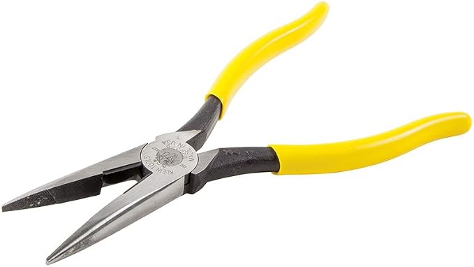 Klein Tools D213-9NE Pliers and D203-8 Needle Nose Pliers