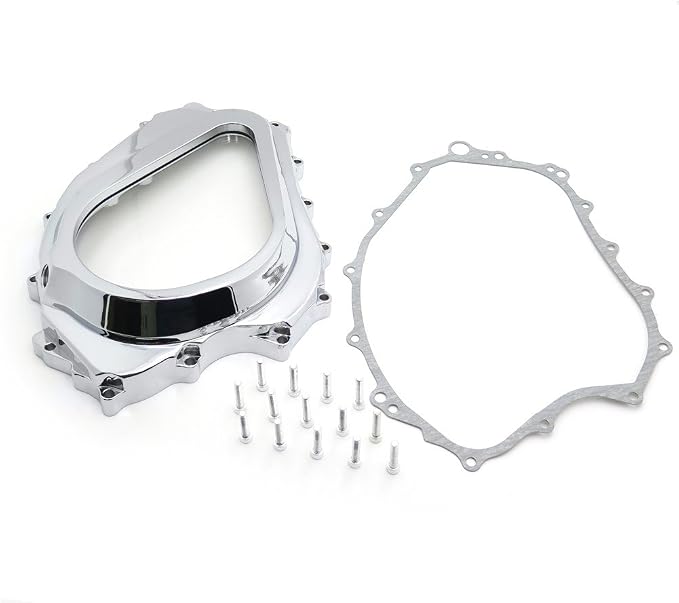 MT313-011A- OEM Replacement Engine Clutch cover Compatible with 2004-2007 CBR 1000RR/ 2008-2015 CB 1000RR Right Chrome