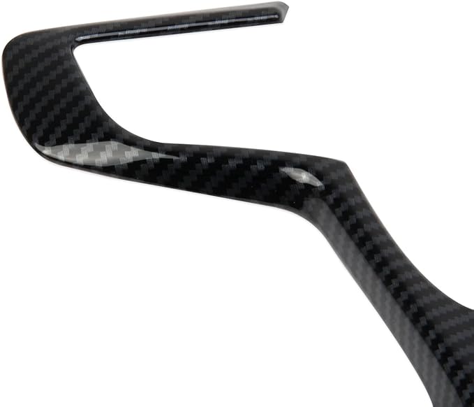 Korlot Carbon Fiber Interior Steering Wheel Cover Trim for 2018-2024 GMC Terrain/2015-2022 Canyon/2017-2023 Acadia