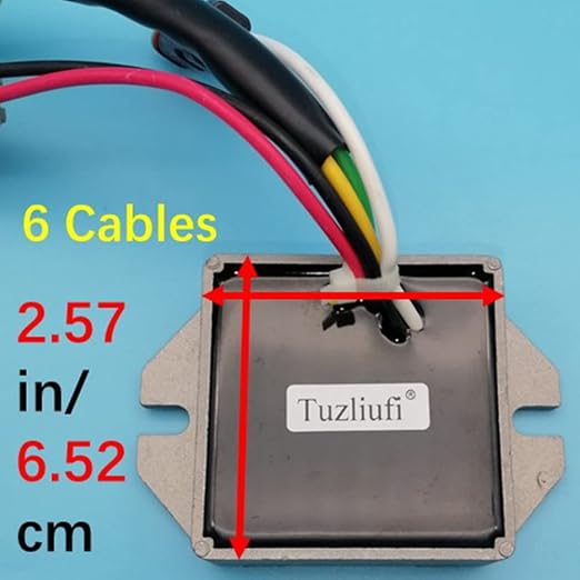 Voltage Regulator Rectifier Compatible with Ski-doo Skandic Grand Touring Legend Lynx Forest 377 440 500 600 700 800 LT RER Carb 515175661 M5446342 5446342 515-175-661 2001-2003 2004 Z221