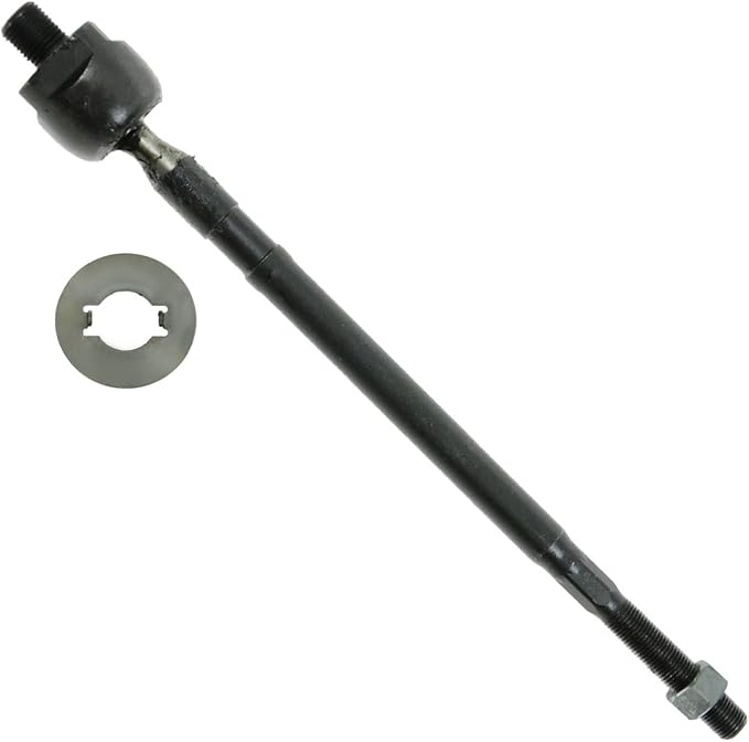 TRQ Front Inner Tie Rod Set 2 Piece Compatible with 2002-2007 Mitsubishi Lancer