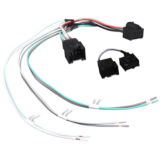 Harness Adapter Kit with ANC Defeat Harness Compatible with 2014-2018 Silverado/Sierra 2016-2024 Camaro 2014-2019 C7 Corvette(for Select GM Vehicles with Bose Stereo)
