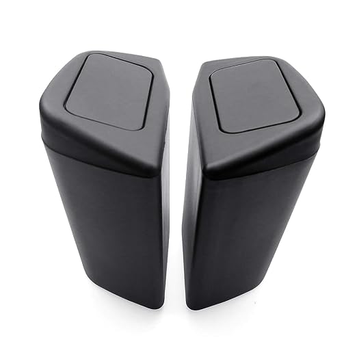 (2PCS) RAV 4 2025 Trash Can Trash Bin for Door RAV4 XSE Car Door Trashcan Trash Holder for 2019-2025 Toyota RAV4 Hybrid Accessories (LE/SE/XLE Premium/Woodland/Limited)Driver Passenger Door Trashcans