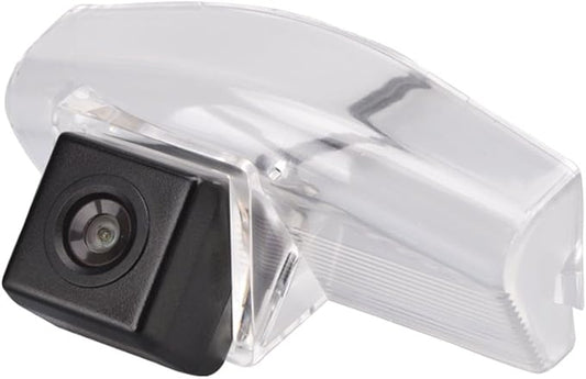 HD Waterproof Car Rear View Backup Camera Vehicle-Specific License Plate Light Reverse Camera, Parking Safety Assistant System Night Vision, Replacement for Mazda 2/Mazda 3