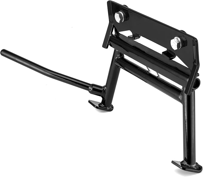 Wsays Center Stand Upright Heavy Duty Steel Compatible with Harley Touring Street Electra Glide Road King FLT FLH 1980-2008 Models