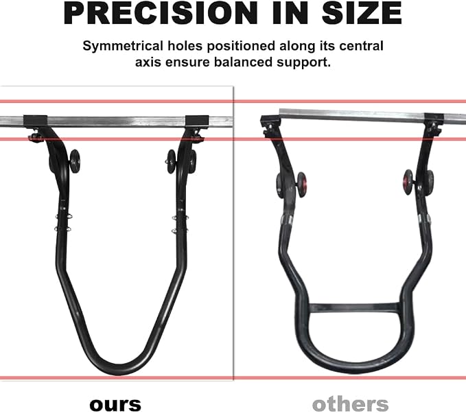 Xitomer Universal 450 lbs Motorcycle Stand Front + Rear Wheel Lift Stands, Spool-Style Lift Stand Universal Paddock Stand Powersports Stands
