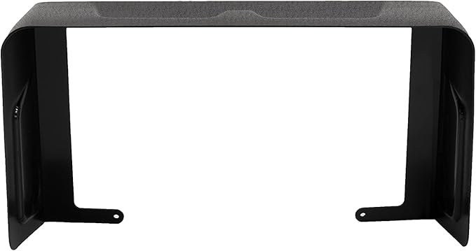 BerleyPro Garmin Fish Finder Visor — Sun Cover & Glare Reduction — Fits Echomap UHD/UHD2/Ultra, GPSMAP, Striker, Echomap Chirp & More — CNC Machined ASA Plastic