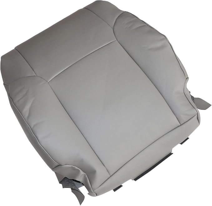 SecosAutoparts Driver & Passenger Side Bottom & Top Lean Back Leather Seat Cover Gray Compatible with Toyota 4Runner Limited 2003 2004 2005 2006 2007 2008 2009