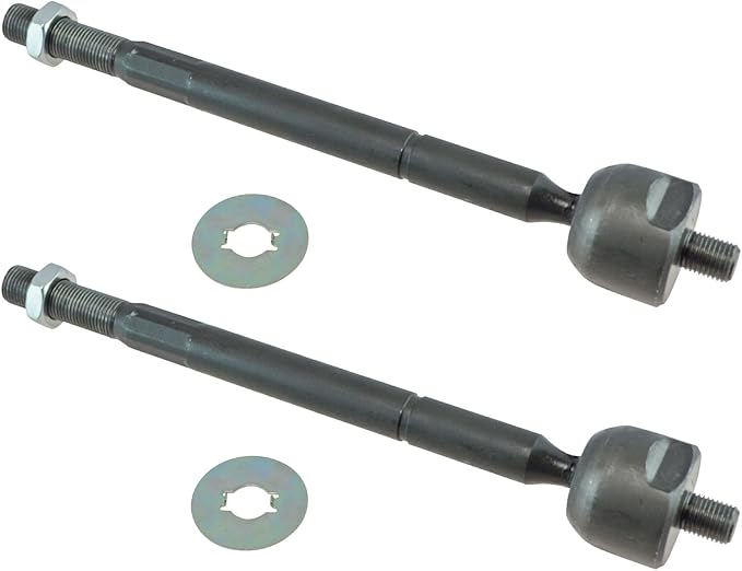 TRQ Inner Left and Right Tie Rod Set 2 Piece Compatible with 16-22 Toyota Tacoma, 15 Toyota Tacoma TRD Pro 4WD, 05-11 Base 4WD, 05-11 Pre Runner RWD