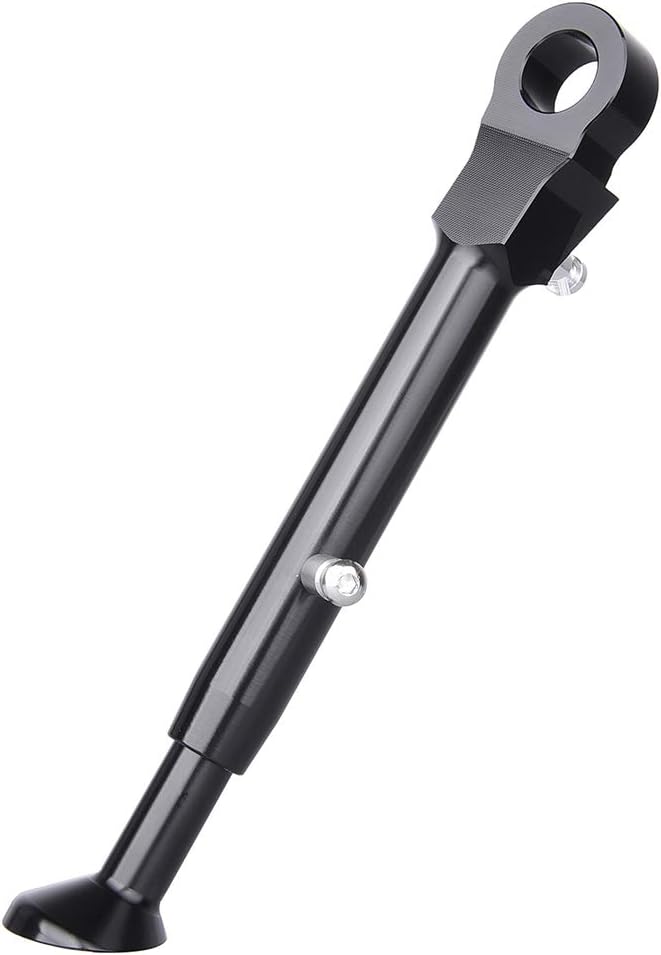 Motobiker Black Adjustable Kickstand Compatible with Yamaha R6S 1999-2010 /R6 99-05 /R1 1998-2008
