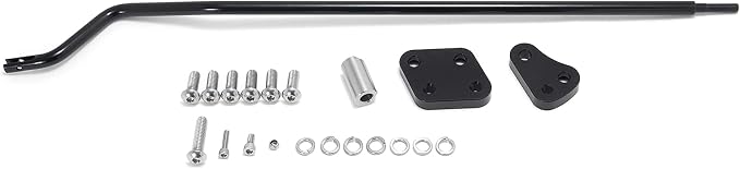 TOFR Reduced Reach Forward Control Relocation Conversion Kit OEM 50700005 for Harley Dyna 2006-2017 models with forward controls Wide Glide FXDWG Fat Bob FXDF Low Rider FXDL Street Bob FXDB