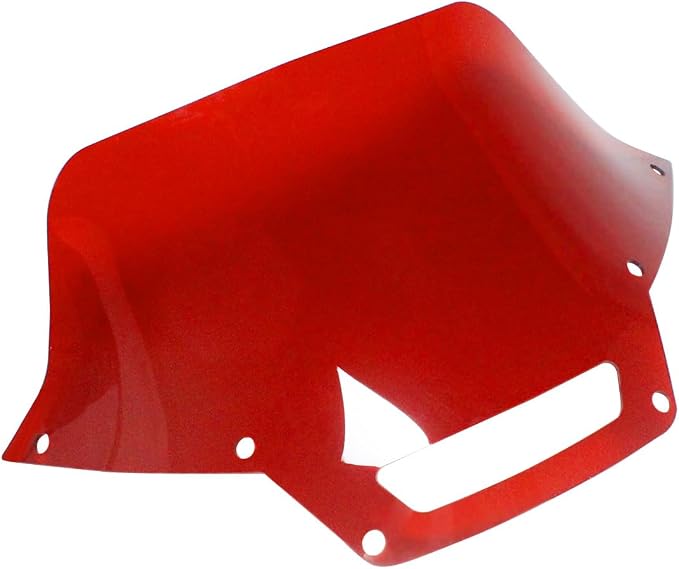 Claret Red Windshield Windscreen Fits for Harley Davidson Low Rider ST FLXRST FXRST 2022-2024 (Red)