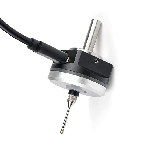 CNC 3D Touch Probe Edge Finder,XYZ Coordinate Measuring Sensor with 2M Cable and 6 MM Shank Compatible with Mach3 and GRBL,for GRBL CNC Router (NPN-NO)