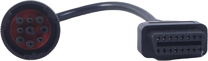 9-Pin 88890302 Connector Diagnostic Cable for Volvo 88890300 Truck Diagnostic Kit