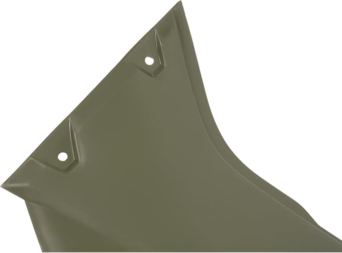ALMULOO Right Side Cover Compatible with 2014-2024 Polaris Sportsman 570 450 EFI H.O. ETX Models Plastic Green Replacement For 2636441-498