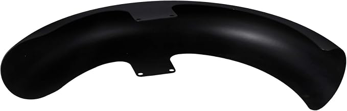 21" Wrap Front Fender Mudguards For 120 / R21 Tire Fit for Harley Bagger Touring Road King Electra Glide Street Glide FLHR FLHX Matte Black