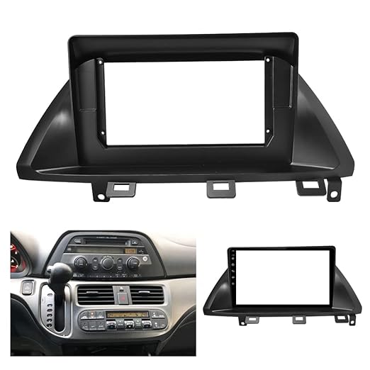 10.1'' Car Radio Stereo Fascia Dash Panel Trim for Honda Odyssey 2005 2006 2007 2008 2009 2010 Dashboard Panel Kit