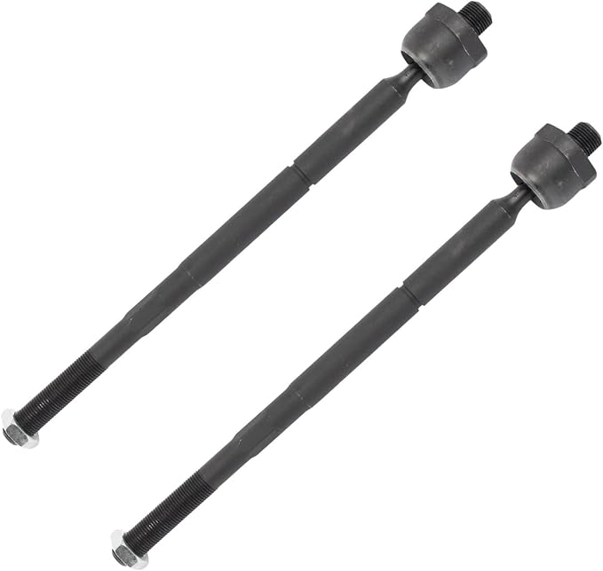 TRQ Inner Driver and Passenger Side Tie Rod Set 2 Piece Compatible with 15-22 Chrysler 300 RWD 15-22 Dodge Charger RWD 15-18 Dodge Challenger 19 Challenger 20-21